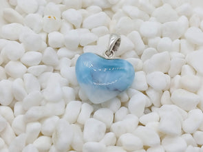 Larimar heart pendant
