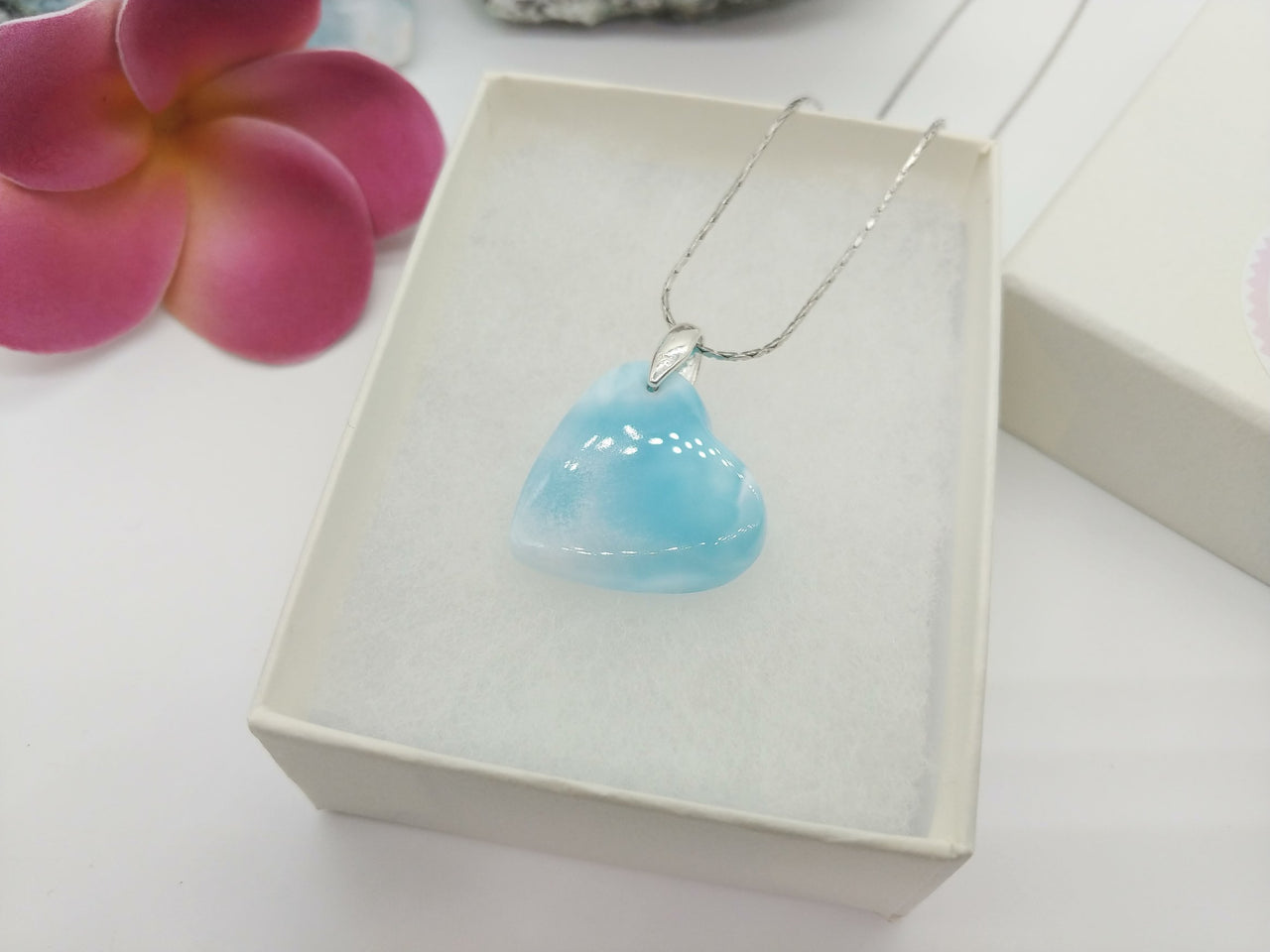 Larimar Bellus Heart Pendant1