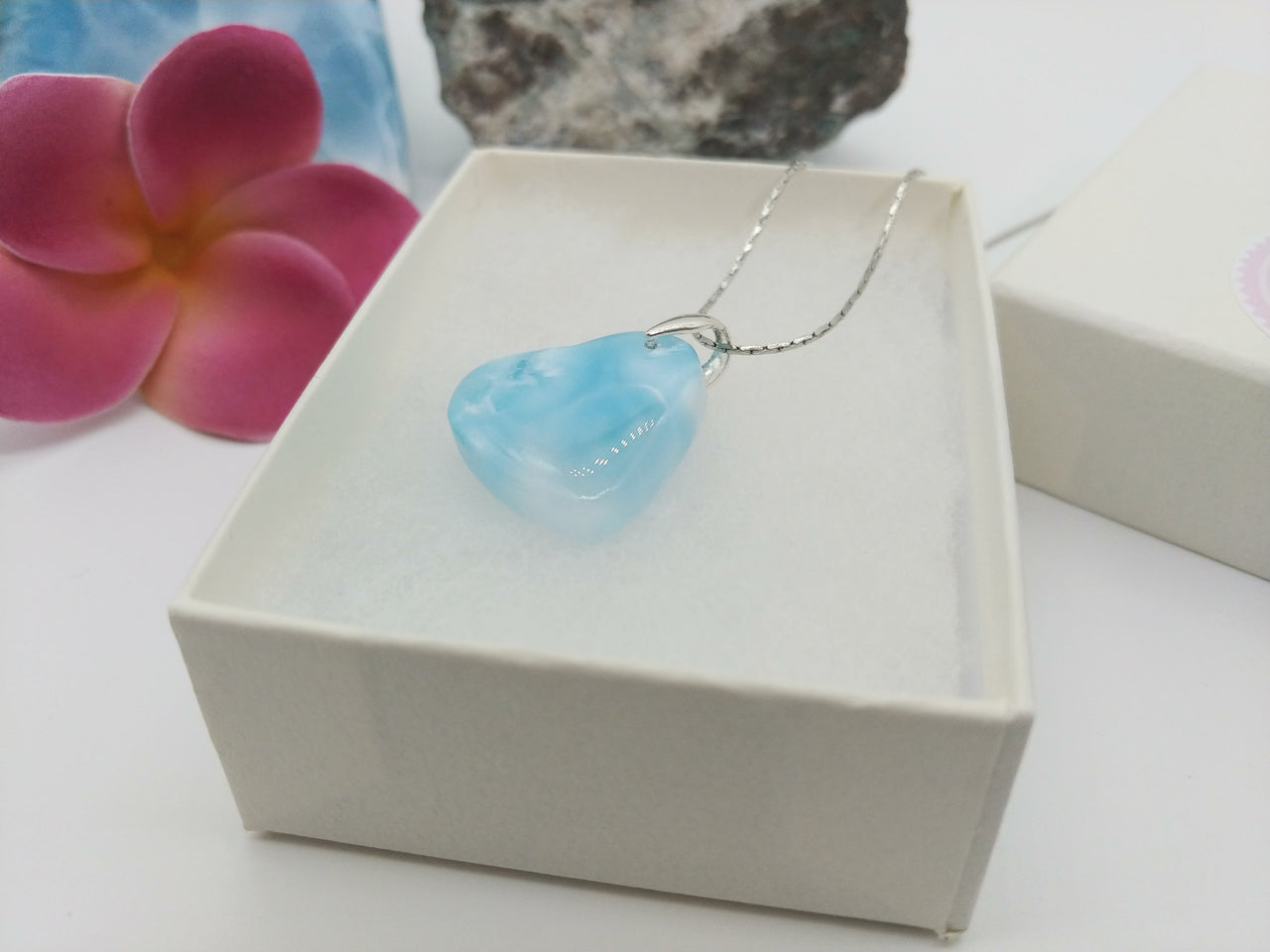 Larimar Bellus Heart Pendant1