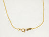 Necklace Ball chain SUS316L IP Gold color