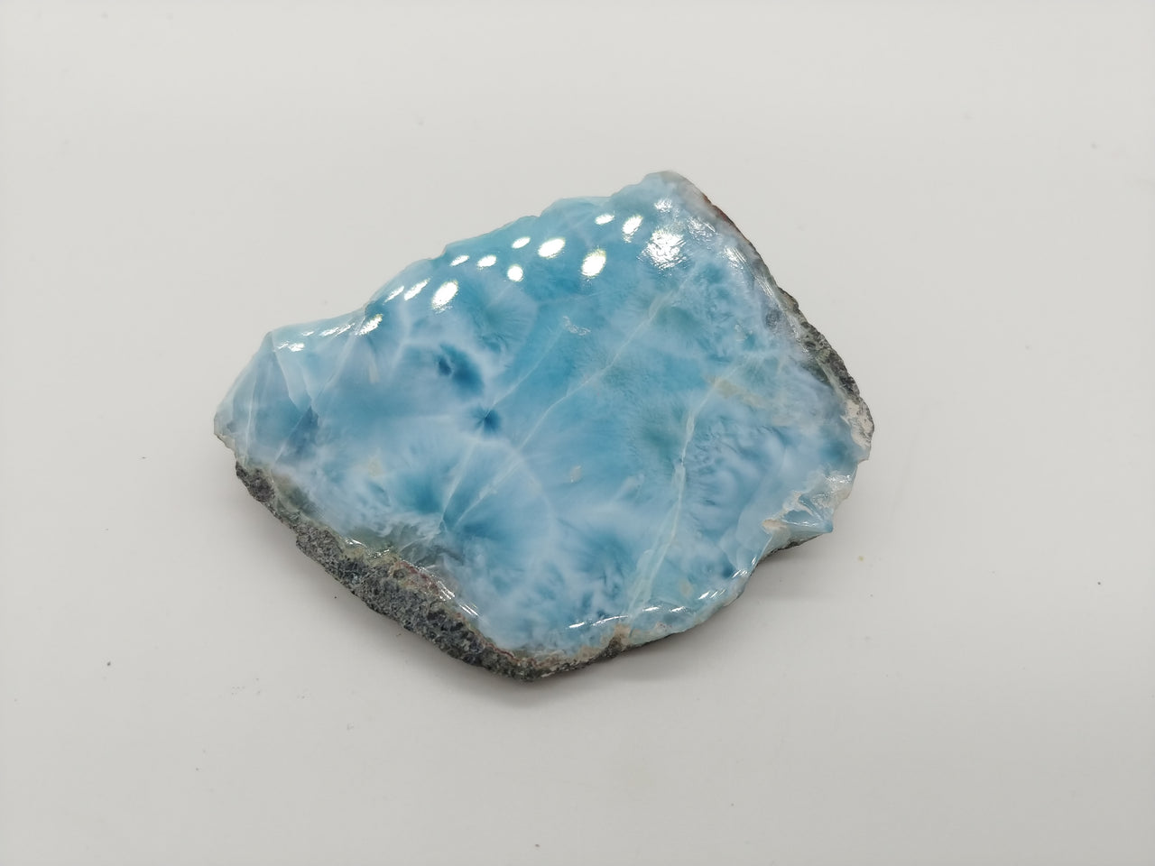 Premium Larimar 原石 1