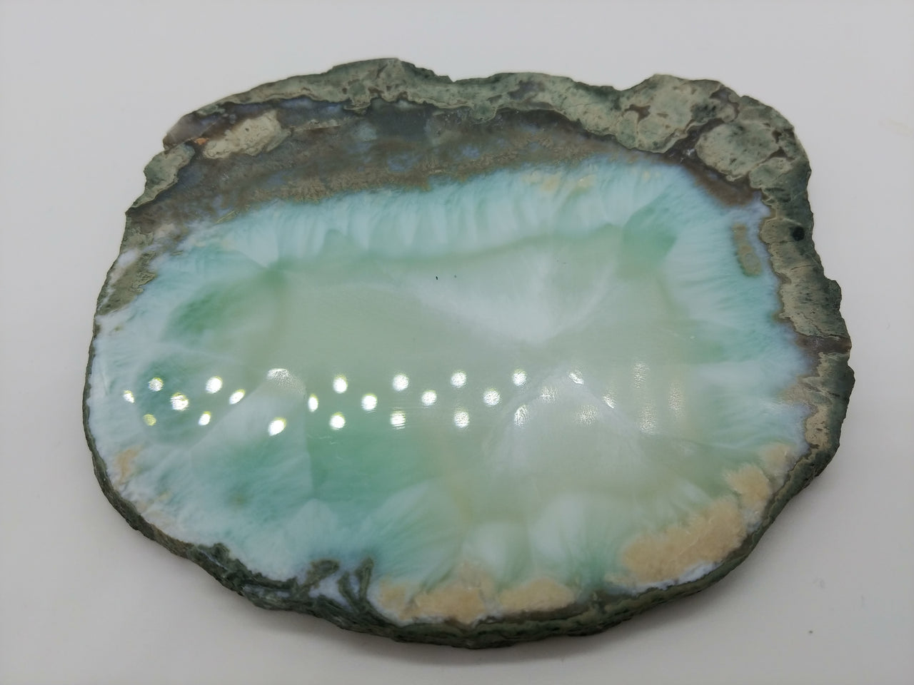 Larimar mesmerizing slice plate 5