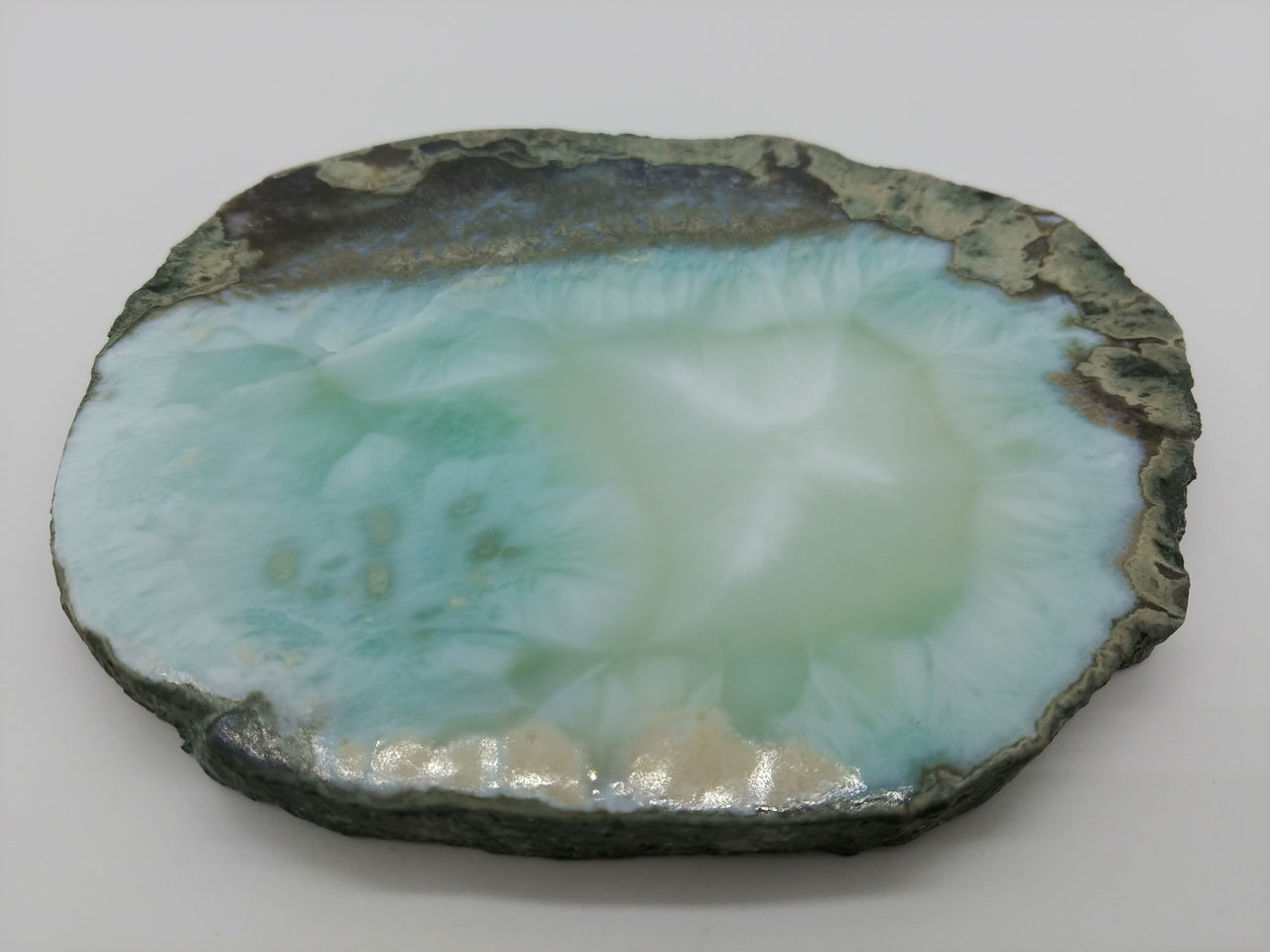 Larimar mesmerizing slice plate 8