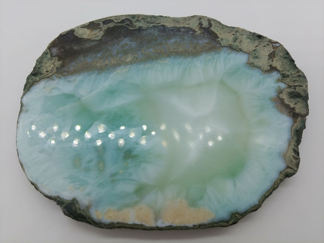 Larimar mesmerizing slice plate 8